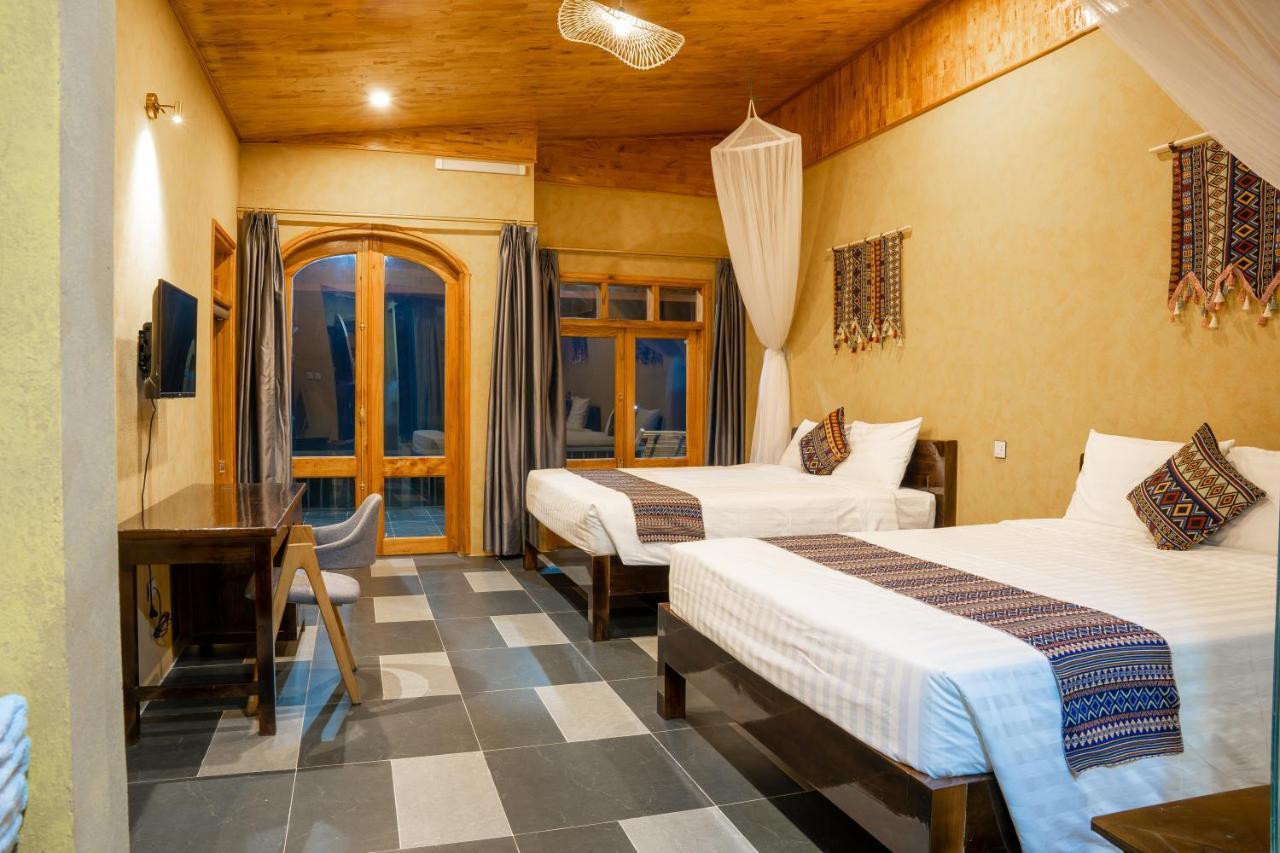 Wings Ha Giang Loop Bungalow Eksteriør bilde