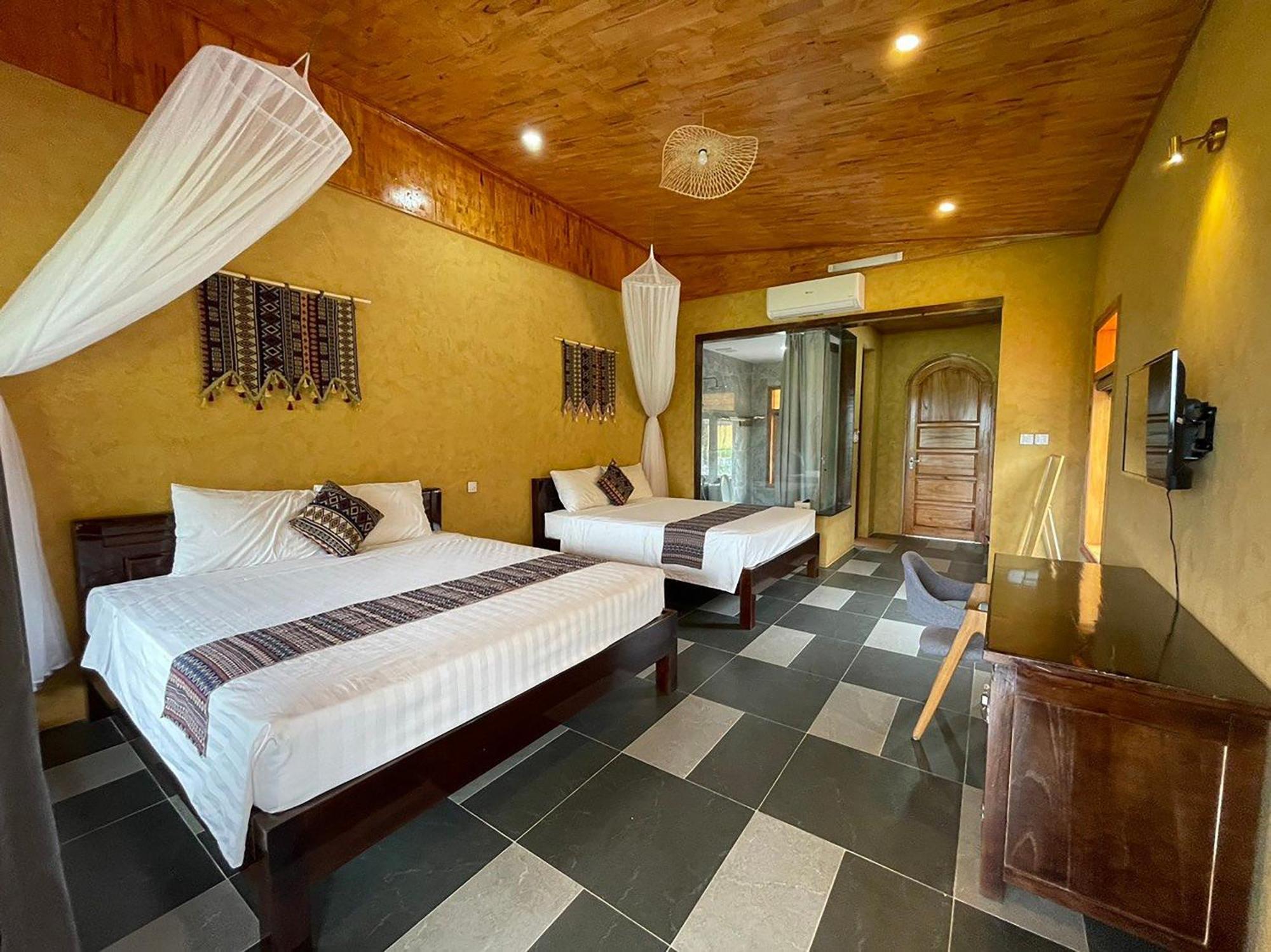 Wings Ha Giang Loop Bungalow Eksteriør bilde